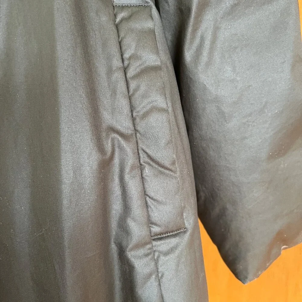 Poetry Fashion (UK) Shawl-collar Puffer Coat Dark Moss 16 Super cozy! - Picture 10 of 15